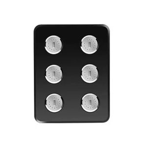 Bathroom High Water Pressure Shower Head 360° Swivel Top Spray Mini Shower Head Water Saving Shower Head Pressurised Design