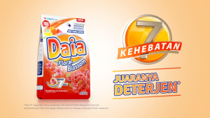 Daia Detergen Bubuk Floral 4 kg promo