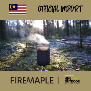 FIREMAPLE Island Steam Kit for Solo or Couple Camper Hiker