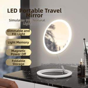 LIWAN | LED Portable Travel Makeup Mirror