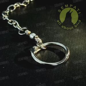 SEMPATI RANTAI BURUNG LOVEBIRD RING BORGOL IMPORT 5 MM RANTAI FF UMBARAN FREE FLYING LOVEBIRD LB LOVE BIRD ANIS CUCAK JALAK SUREN DLL