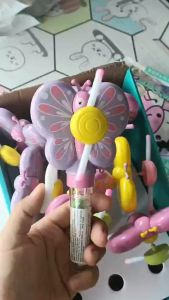 [ Phát sáng cực đẹp ] Combo 12 cây Kẹo trái cây quạt tay bướm phát sáng 4g quà tặng trẻ em siêu đẹp cực cute