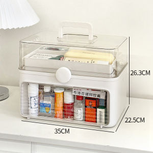 Classification Family Pack Large Capacity Layered Medicine Box For Home Baby Child Baby Large Medicine Box Medicine Box Storage Box