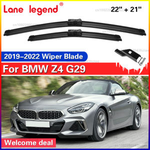 For BMW Z4 G29 2019 2020 2021 2022 Front Wiper Blades Windshield Windscreen Brushes Car Accessories 22"+21"