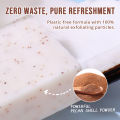 Coconut Exfoliating Scrub Soap Bar Deep Cleaning Bath Revitalizing Softens Cuticle Smooth Skin Jojoba Oil Moisturizing Body Wash. 