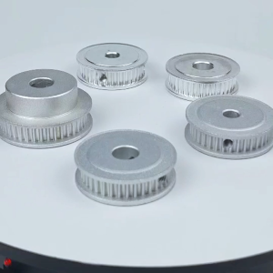 พูลเล่สายพาน มู่เล่ย์อลูมิเนียมสำหรับสายพานไทม์มิ่ง Timing Pulley Aluminum Alloy หน้ากว้าง 7mm