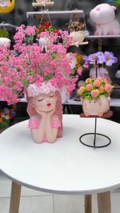 Bình cắm hoa tươi  bình cắm hoa giả bình cắm hoa trang trí bình cắm hoa decor bình cắm hoa xinh hình cô gái lọ hoa