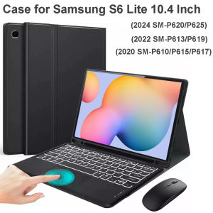 Case for Samsung Tab S6 lite 10.4 InchBluetooth Keyboard cover for Galaxy Tab S6 lite SM-P620/P625/P613/P619/P610/P615/P617