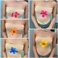 ROSY floral double lining tube summer top for women.. 