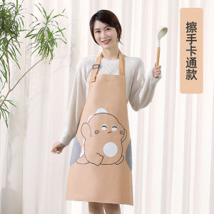 Bosheng Womens Apron Kitchen Workwear Oil Resistant Waterproof Hand Drying New 2025 Model Apron for Cooking Adult Waist Apron