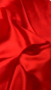 Kain Satin Plain Bidang 60" Open Meter (0.5m) LEILIN TEXTILES [Kain Pasang] Red Satin Door Decoration Red Fabric