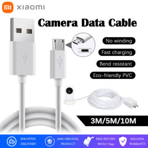 3M/5M/10M Long Charge Cable For Xiaomi IP CCTV Security Camera Extension Cord Cable Micro USB Charging Cable Andriod 延长线