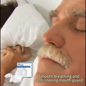 Anti Snoring & Teeth Grinding Mouthpiece Stop Snore Mouth Guard & Bruxism Protector for Better Breathing Improved Sleep Quality