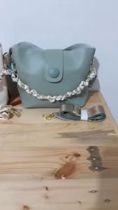 BJ65442 - BLACK/BROWN/GREEN/YELLOW - TAS WANITA FASHION IMPORT MODIS ELEGAN TERMURAH TERLARIS TERBARU BAGSTORE JAKARTA TAS BATAM ZC5442