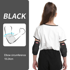 AOLIKES | AOLIKES 1 Pair Children Eblow Support Kids Protection Anti-drop Sport Safety Pad Elbow Protector for Cycling Football