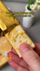 DUJOSOO Mango Protein bars Add mango Japanese White Chocolate Wafer High protein Breakfast bars 200g