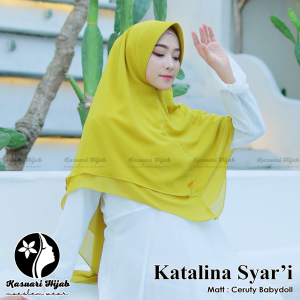 KHIMAR KATALINA - cerutty babydoll - KASUARI hijab