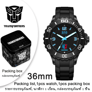 (With Box/36mm/46.3mm)100% Authentic Transformers Watch for Boys Waterproof Watch Quartz Watch for Kids Watch Cool Wristwatch Scratch Resistant Birthday Gift 5343