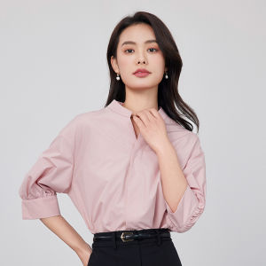 White V-Neck Shirt Suitable for Interview and Professional Settings