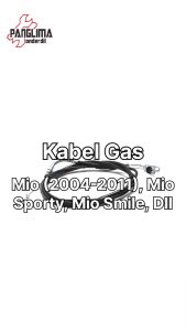 Kabel Gas Yamaha Mio Lama: Pemilihan & Penggunaan