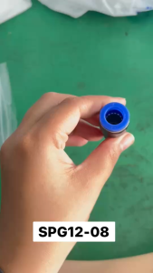 อะไหล่และอุปกรณ์เสริม ฟิตติ้งลม ข้อต่อลม2ทาง แบบลดขนาด1 ด้าน รุ่นSPG