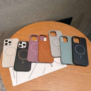 Ốp lưng từ tính cho iPhone 16 15 14 13 12 11 Pro Max Plus 11Pro 16plus 15plus 14Plus Ốp điện thoại chống sốc họa tiết vải thiều iPhone 16ProMax 15ProMax 14ProMax 13ProMax 13 ProMax mềm bằng silicon