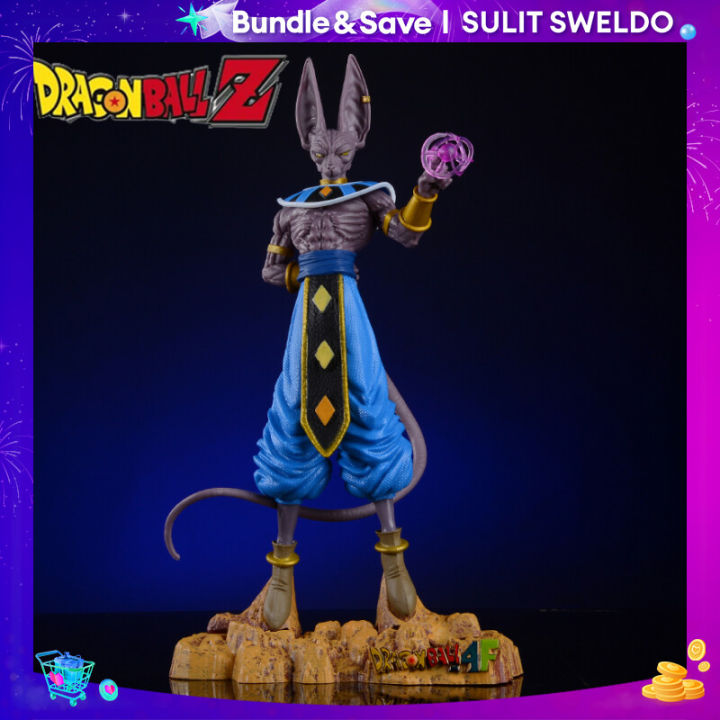 Hot 30cm Anime Figure Dragon Ball Z Beerus Super God of Destruction ...