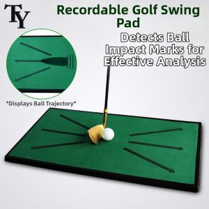 TY | Trajectory Displaying Portable Golf Practice Pad