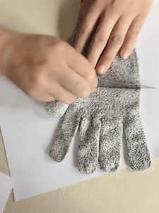 Cut-resistant Gloves Anti-cut Arm Sleeves Safety Cut Proof Stab Resistant Metal Mesh Work Gloves