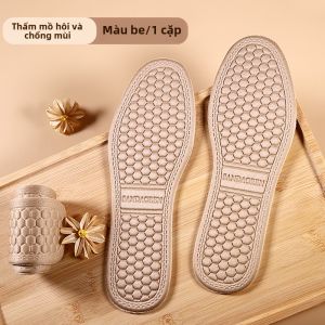 Miếng Lót Giày Chống Mùi Nano Thoáng Khí Thoải Mái Cho Nam Và Nữ Miếng Lót Giày Thể Thao Mùa Hè Mềm Mại Hấp Thụ Mồ Hôi
