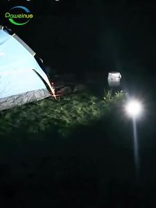 Solar Rechargeable Camping Lantern 7200mAh High Power Portable COB Tent Light Powerful Magnet Flashlights Repair Emergency Lamp