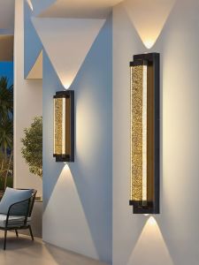 GUAIJUE | Solar Waterproof Bright Up Down Outdoor Wall Light