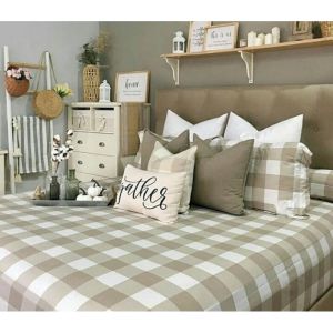 SPREI MOTIF KOTAK ASTHENTIC EMILY 180X200 160x200 120x200 DAN 100X200 SUPER PREMIUM TERBARU