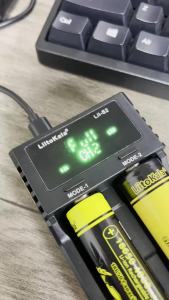 Liitokala S2 2 Slot Battery Charger 18650 26650 21700 AA AAA Lithium Battery Nickel Hydrogen