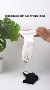 Combo 5 đôi tất cổ trung nam nữ GOMTAT chất liệu cotton cao cấp thiết kế mặt lưới thoáng khí - GOM-KLB-TRONLUNG-CB5