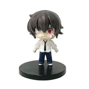 Bandai | 7cm Bungou Stray Dogs Anime Figure Kawaii Dazai Osamu Action Figure Cute Nakahara Chuuya Figurine PVC Collection Model Doll Toy
