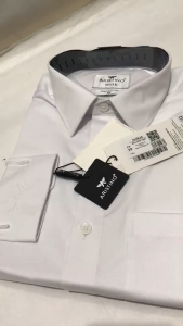 Áo sơ mi trắng dài tay nam ARISTINO phom suông nhẹ vải mềm mát hạn chế nhăn ALSR28