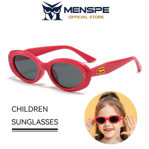 MENSPE แว่นตากันแดดโพลาไรซ์สำหรับเด็กแว่นตากันแดด UV400แว่นกันแดดสำหรับเดินทางปั่นจักรยานแว่นตาใส่วิ่งการเดินป่าการขี่ม้าแว่นตากันแดดแฟชั่นเด็ก