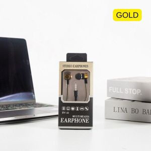 Stereo Wired Earphones with Microphone | 3.5mm Audio Jack | 1.5M Cable | In-Ear Headphones
