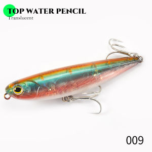 Hunthouse Top Water Pencil Fishing Lure Walk The Dog 100mm 18.8g Artificial Baits Stickbait Fishing Tackle For Pike Bass LW536
