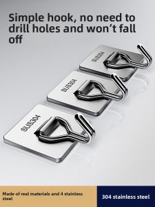 WEIMEIYUAN | Strong Adhesive Hook for Bathroom and Kitchen