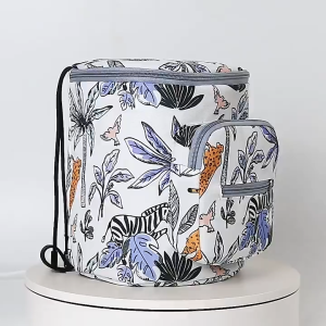 Stroller Hanging Bag Nylon Diaper Storage Milk Pouch Basket Carriage Travel Bag Baby Compartment Portable Bag