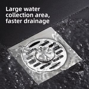 FEIZHUXIANSEN | Odor-Reducing Insect-Repelling Drain Cover 15cm Square