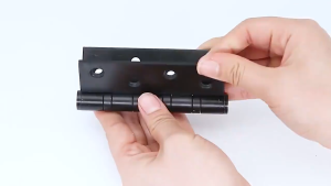 1Pairs(2pcs）304 Stainless Door Hinges bisagra silver/black 3.0*3.03.5*3.54.0*4.0