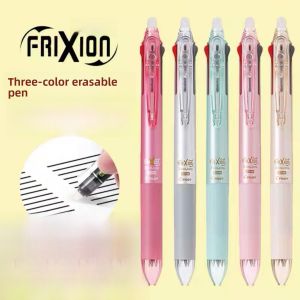 Pilot Frixion Multicolor Erasable Click Pen Three-in-One Heat Erasable Friction Water Pen 038/05 Easy Erase Neutral Pen