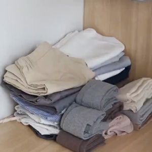 ไม้แขวนกางเกง 5ช่อง วัดสแตนเลส ไม้แขวนพับเก็บได้ ประหยัดพื้นที่ ราคาที่นั้น