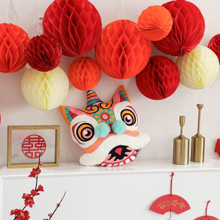 DIY Tissue Paper Honeycomb Ball, Festival Decoration Ideas, DIY Paper  Ball