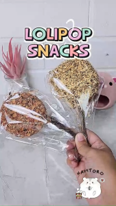 Hamtoro Lolipop Hay Snack Hamster Makanan Kelinci Premium Bergizi Tinggi