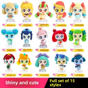 Wonderful Princess Toy Dolls Cute Series Full Set Sparkling Gemstone Heart Design Dolls for Girls Playtime And Imaginative Play