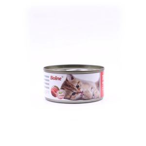 BIOLINE 85G Tuna Canned Cat Wet Food Snack for Cats